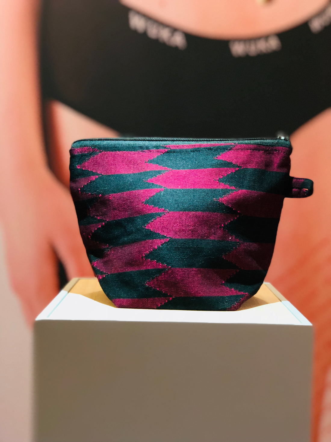 The story of the exotic and rare 'Dhaka' fabric we have handloomed in Nepal for our WUKA Wash Bags