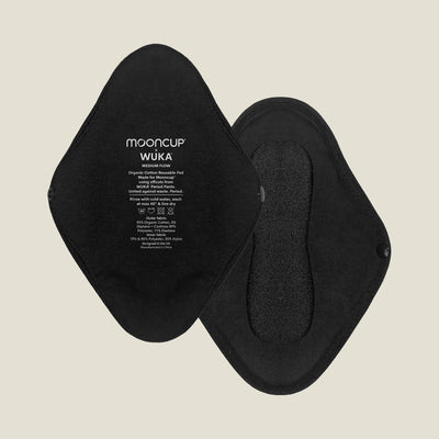WUKA Reusable Period Pads Medium - 2 Pack