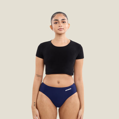 WUKA Teen Stretch™ Seamless - Heavy flow - Navy