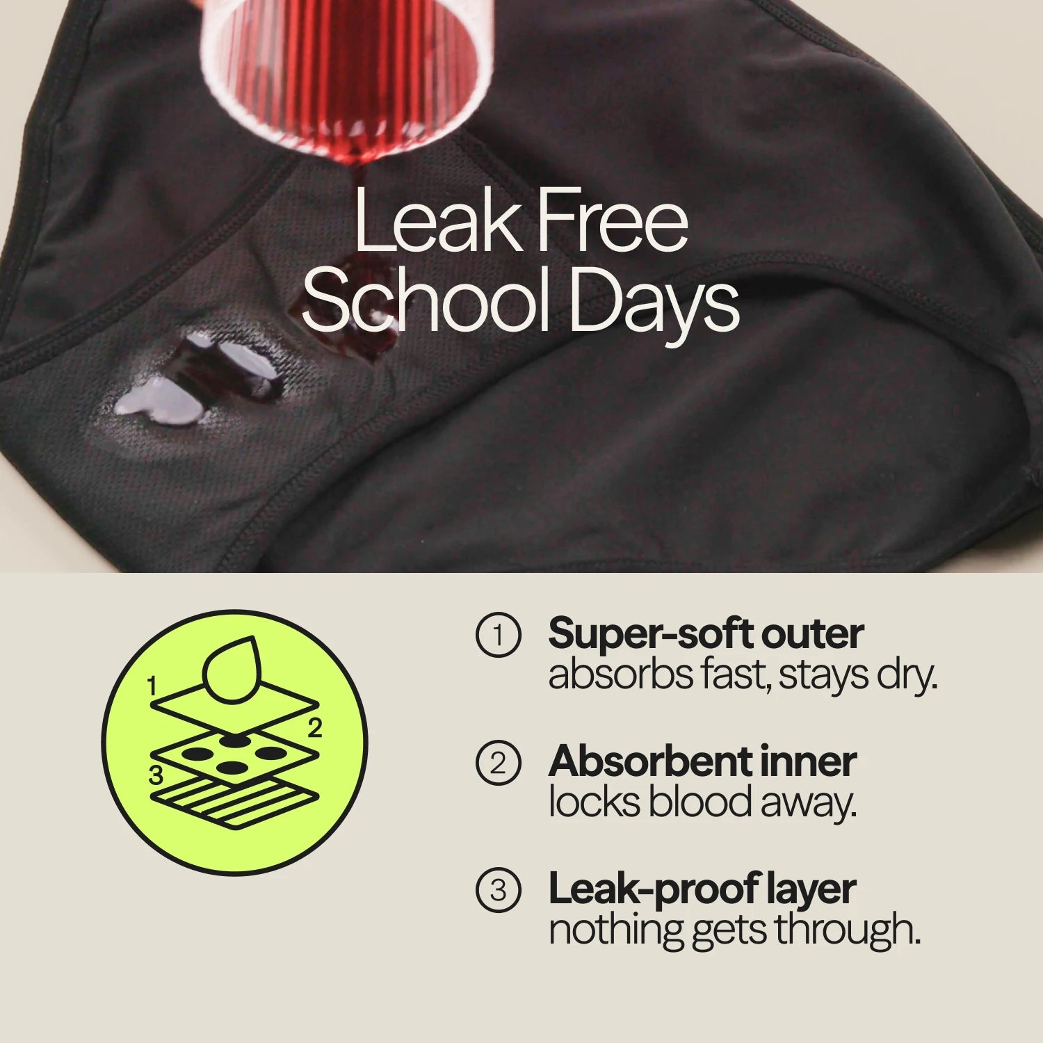 WUKA Period School Set - 1 Day & Night - Heavy - Black