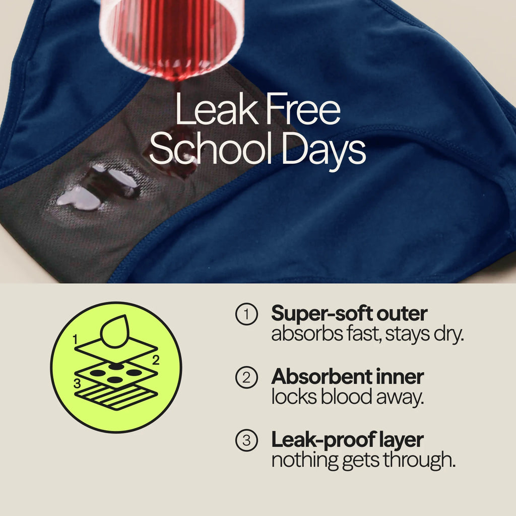 WUKA Period School Set - 1 Day & Night - Super - Navy