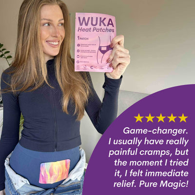 WUKA Self-Heating Patch Heat Relief External Use Multi-Colour Non-Medical Soothing Comfort heat Time 30 Seconds Lasts 12 hours. An absolute game-changer according to our customers